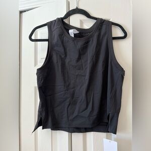 Black Sleeveless Tank Top